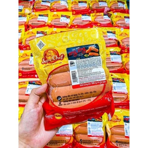 Xúc xích đức cp zing zing bịch 500gr (giao tphcm)