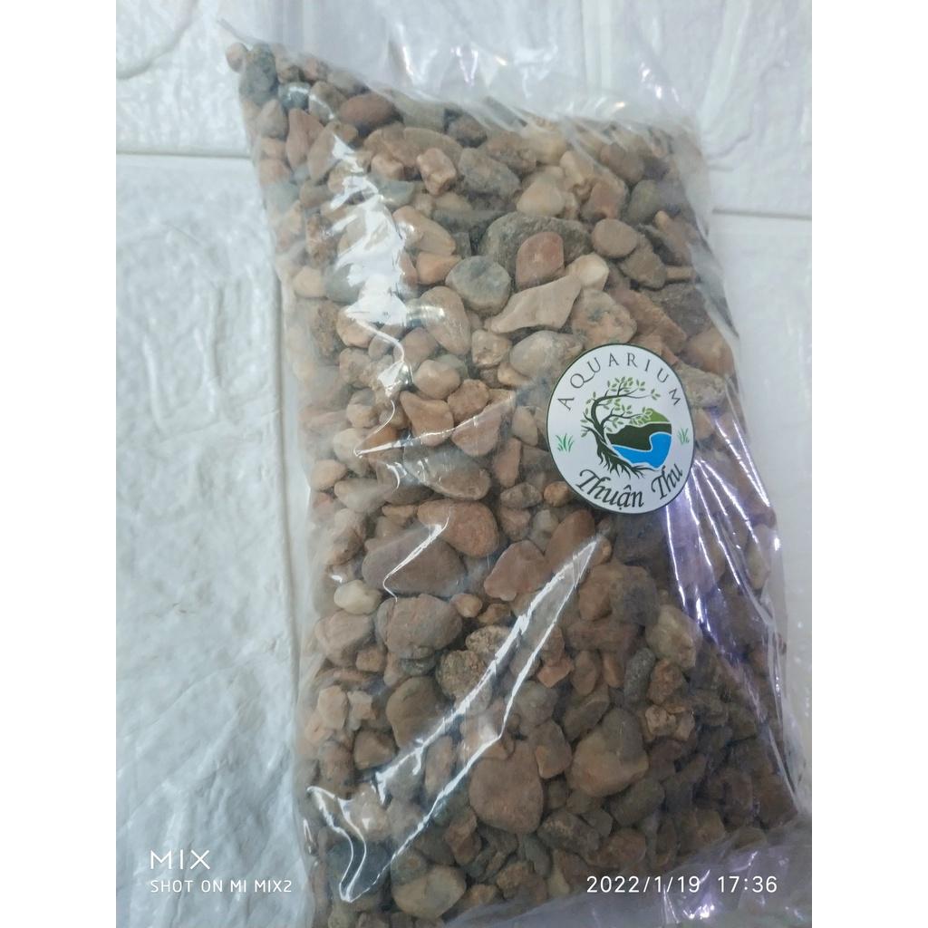 Sạn suối - sỏi suối trang trí bể cá, bể thủy sinh