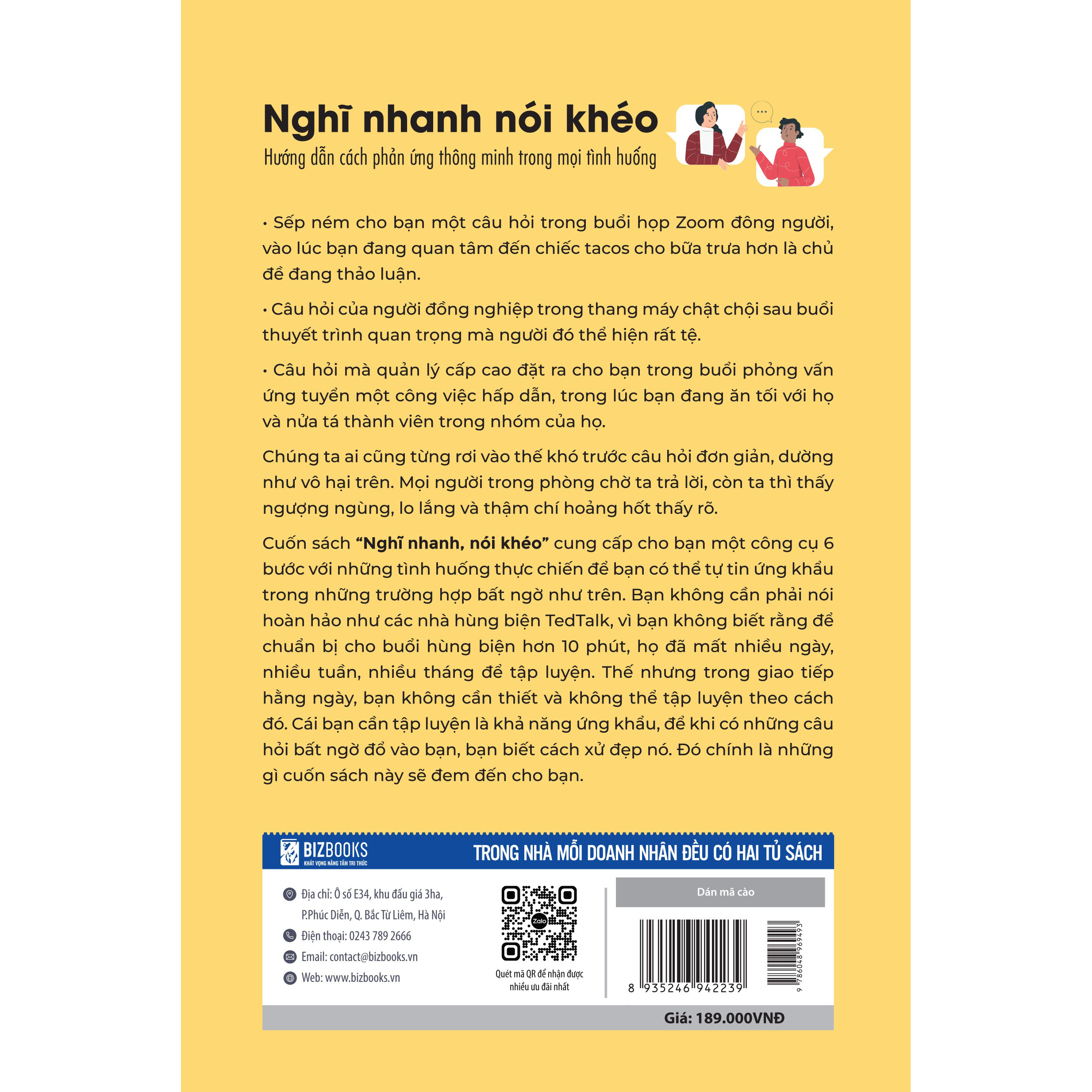 Nghĩ nhanh nói khéo: Hướng dẫn cách phản ứng thông minh trong mọi tình huống