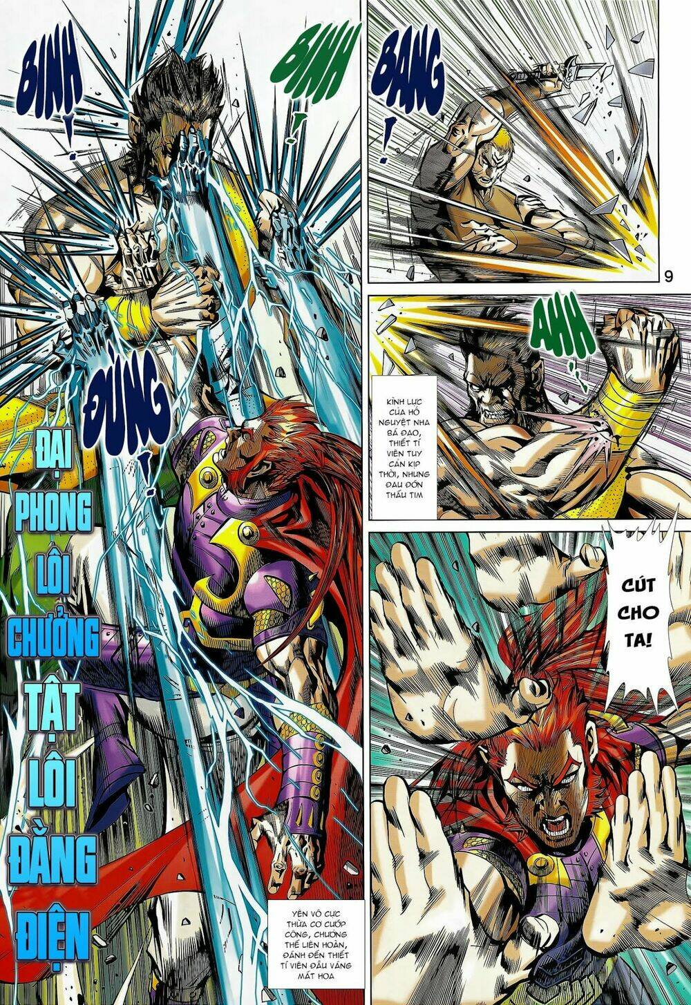 xuân thu mãnh sĩ chapter 13.1 10