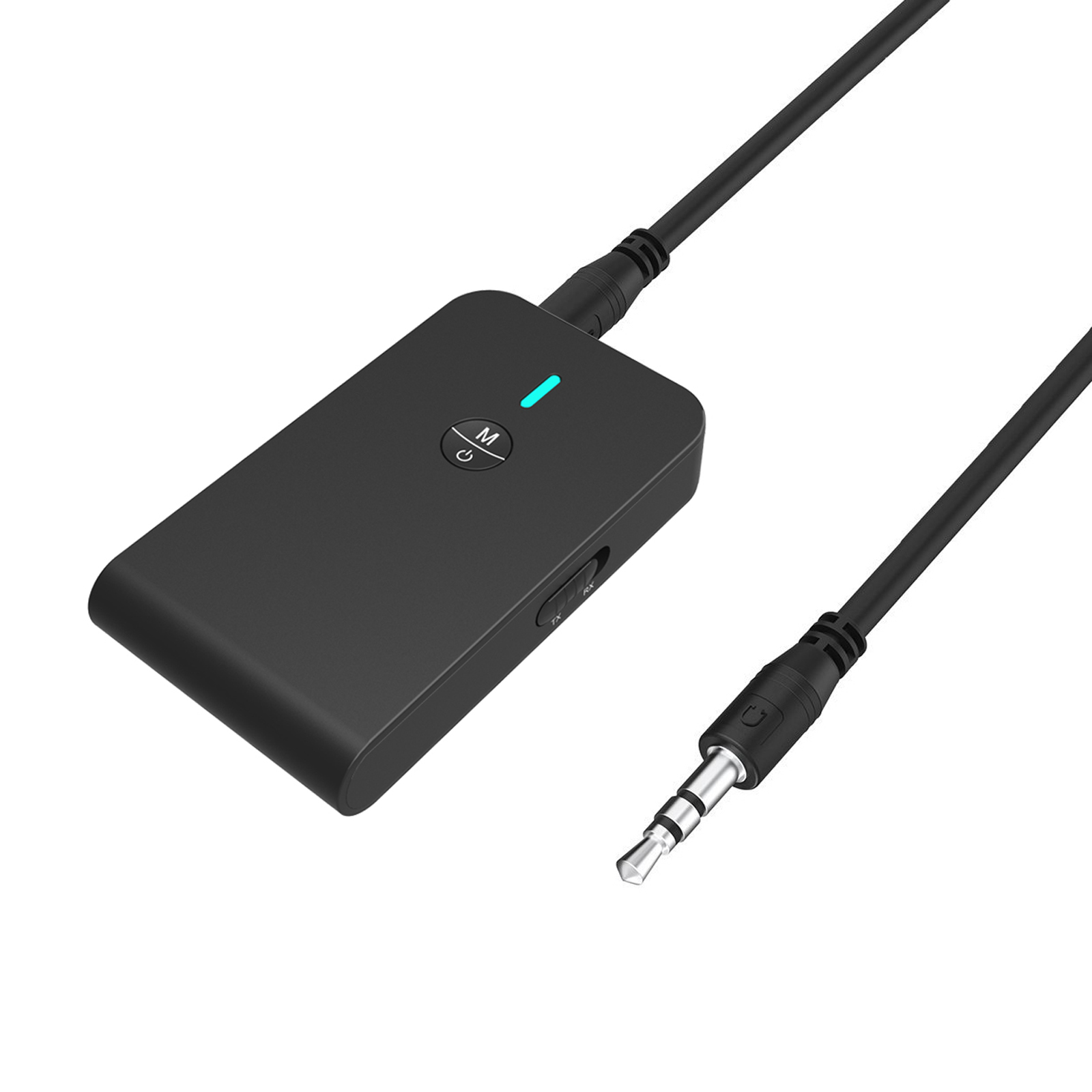 Bộ Chuyển Đổi Âm Thanh Không Dây BT-6 2 Trong 1 Bluetooth 5.0 AUX 3.5mm Cho Máy Phát Trên Ô Tô