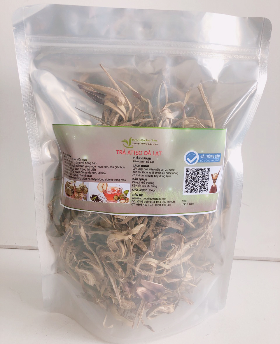 Trà hoa Atiso xanh Đà Lạt