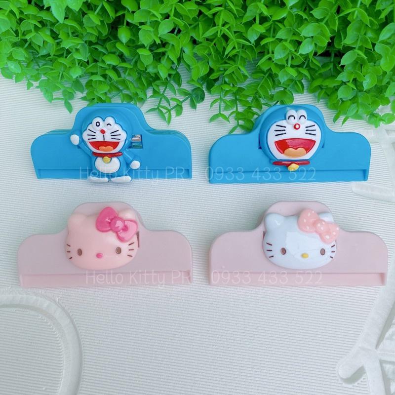 Kẹp đồ dùng đa năng Hello Kitty - Doremon Doraemon