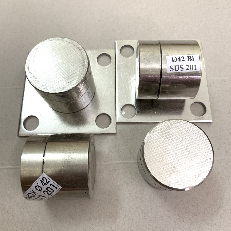 Bản lề cối xoay cửa cổng chịu lực - Chất liệu Inox 201 Ø38  - Dùng cho cửa 2 cánh