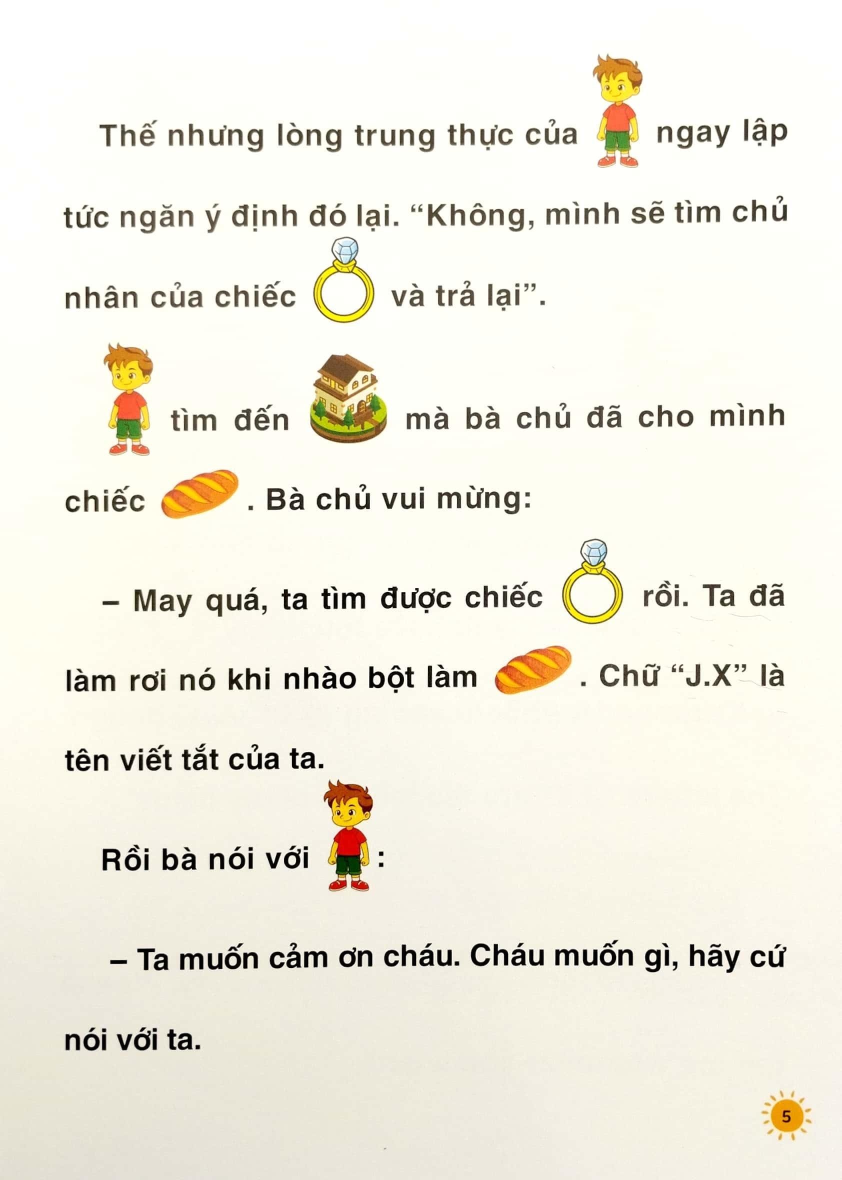 Truyện Tranh Tư Duy Cho Bé - Song Ngữ Việt-Anh - Trung Thực