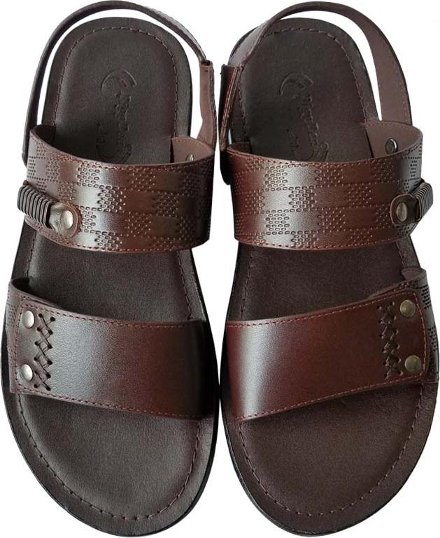 GIày Sandal Nam Da Bò BIGGBEN Cao Cấp SD97