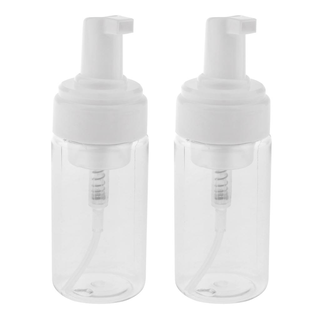2x Chai Có Thể Bơm Lại Chai Nước Nóng Bọt Chất Lỏng Bơm Bọt Xà Phòng Chai 100ml