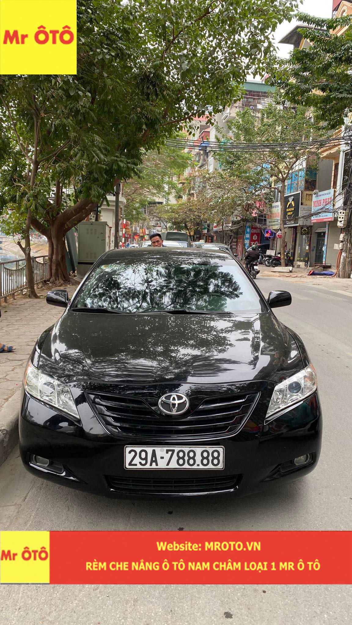 Rèm Che Nắng Xe Toyota Camry LE Hàng Loại 1 MR Ô TÔ