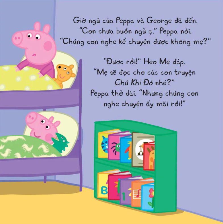 Thế giới của Peppa - Thư viện