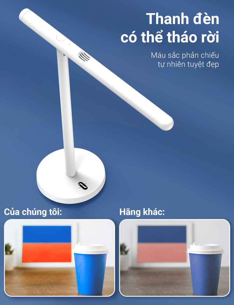 Đèn LED chống cận có pin Taotronics TT-DL1010 - hàng chính hãng
