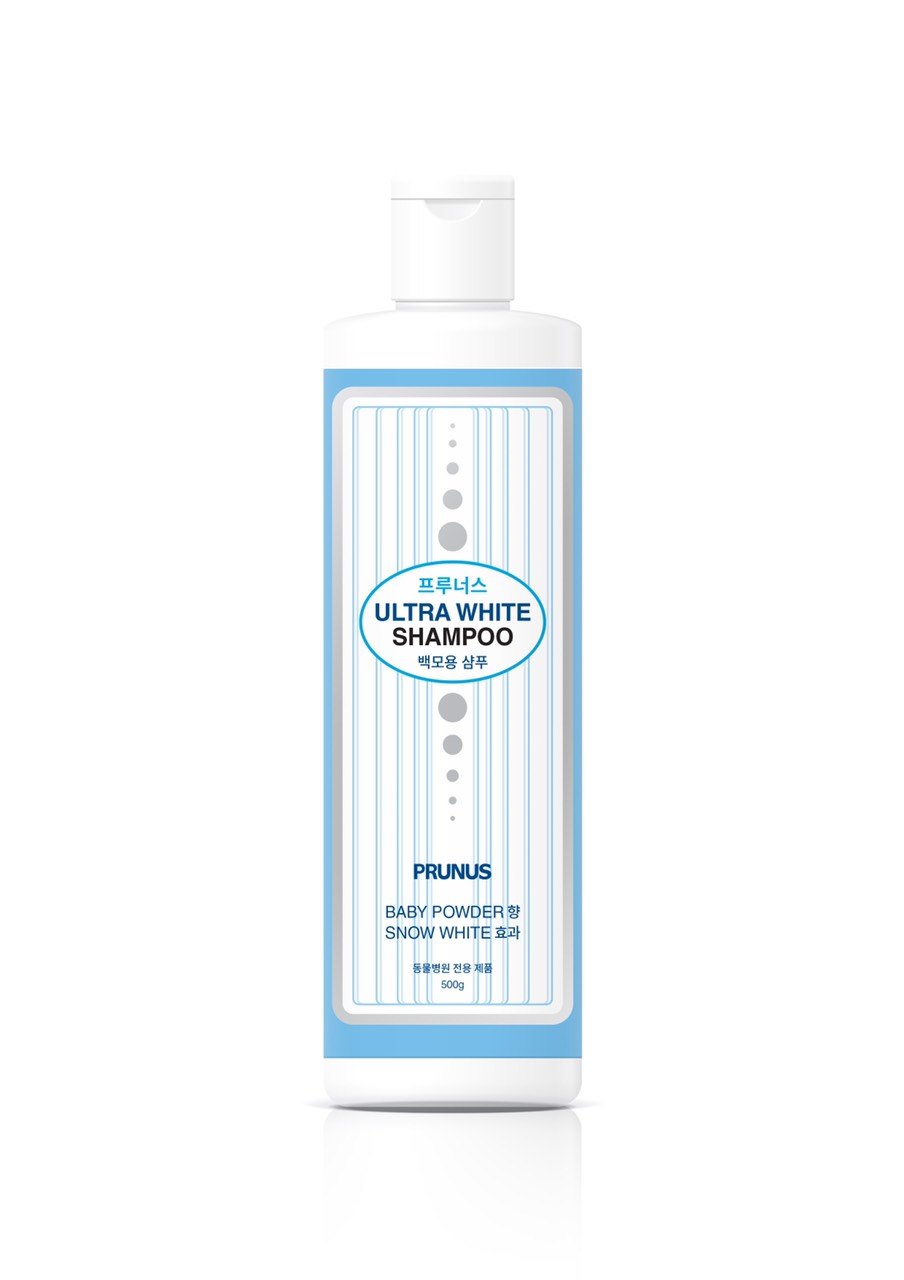 Sữa Tắm Siêu Trắng Lông Chó Mèo Prunus Ultra White Shampoo 500g