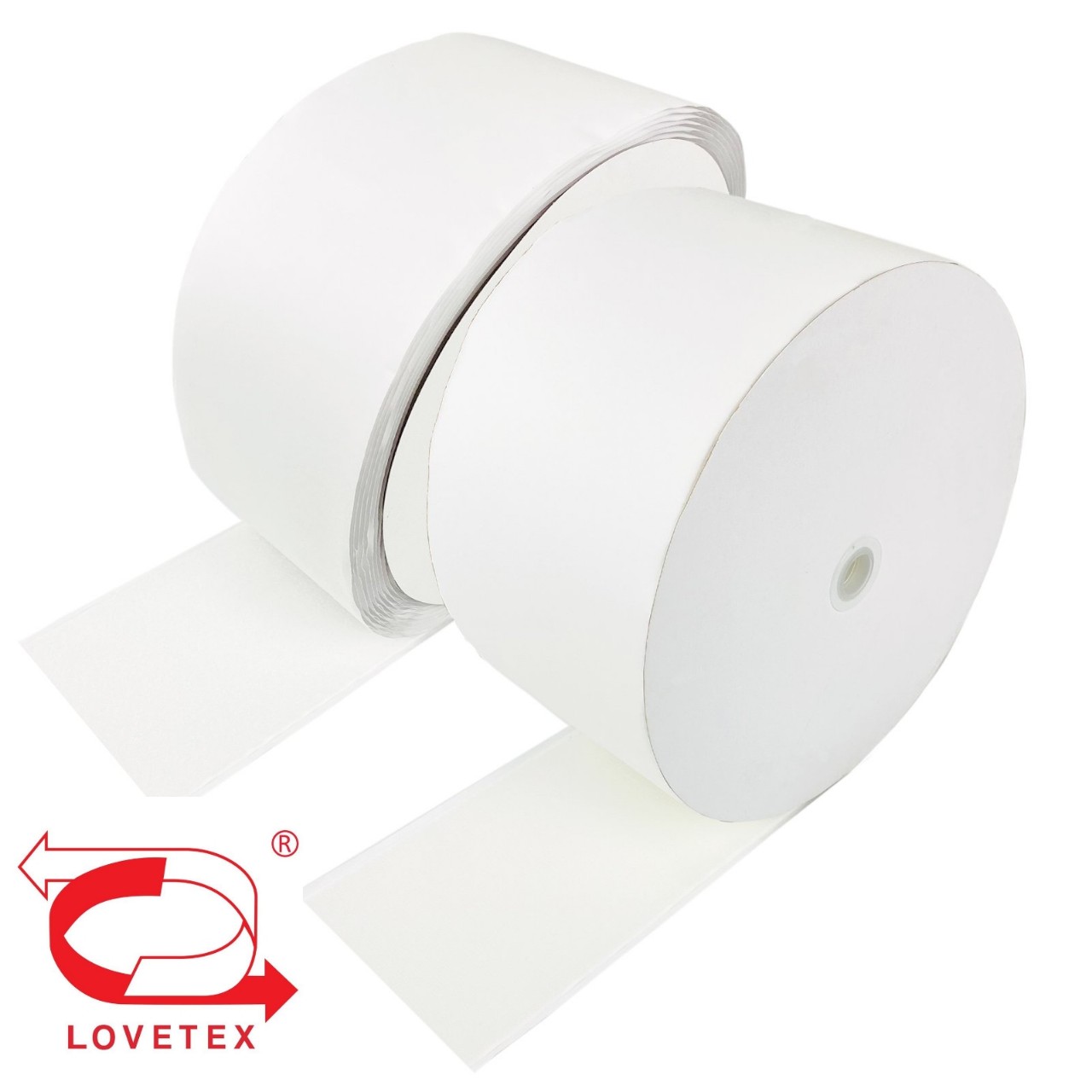Lovetex  Băng đai nhám xé có keo , velcro, khóa nhám, băng dính gai bông các loại-Hàng cuộn GIÁ 1 MET