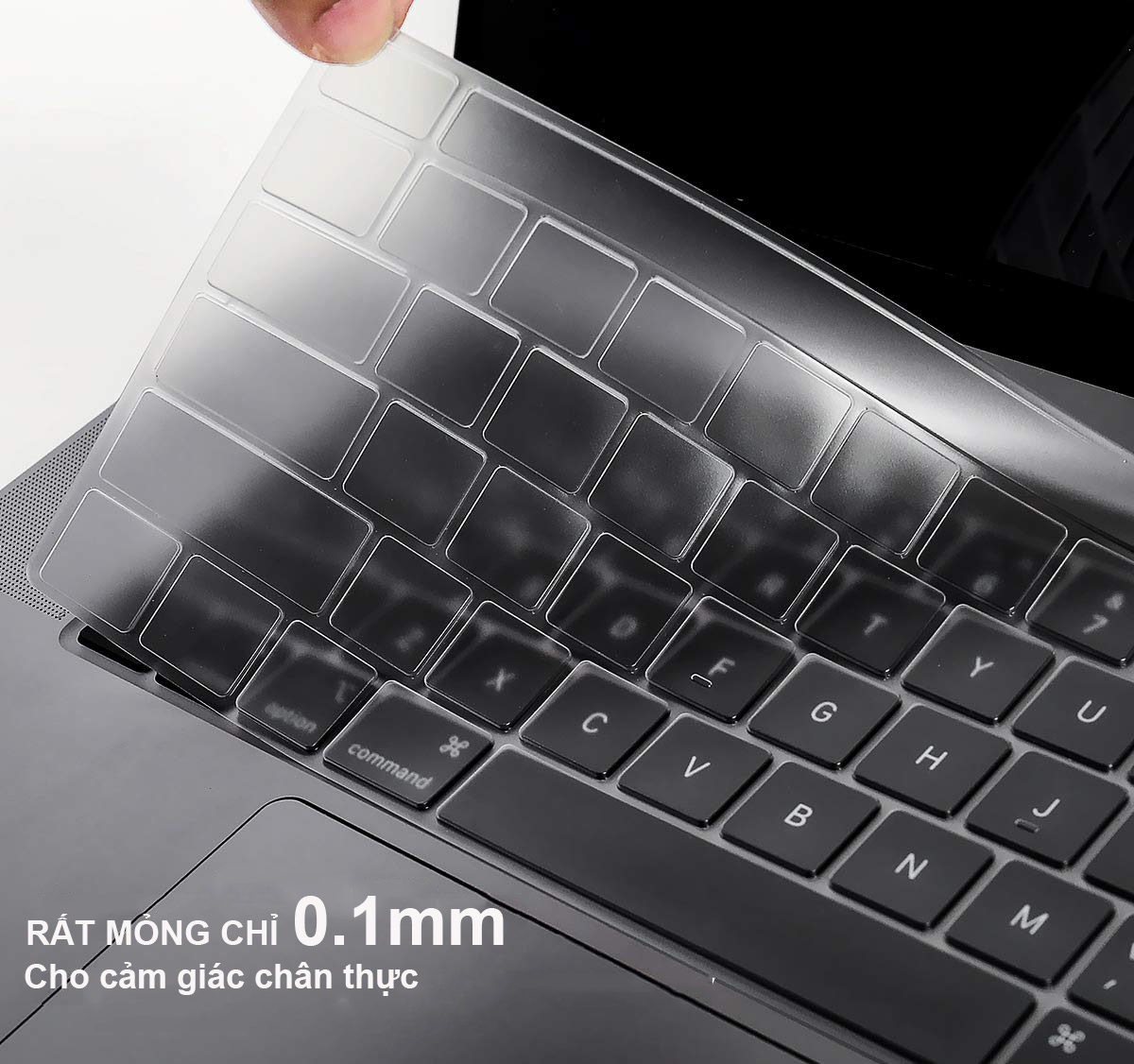 Miếng Phủ Bàn Phím Dành Cho MacBook Pro 2019 16 inch TPU Silicon Chống Nước, Chống Bụi Bẩn Hàng Chính Hãng Helios