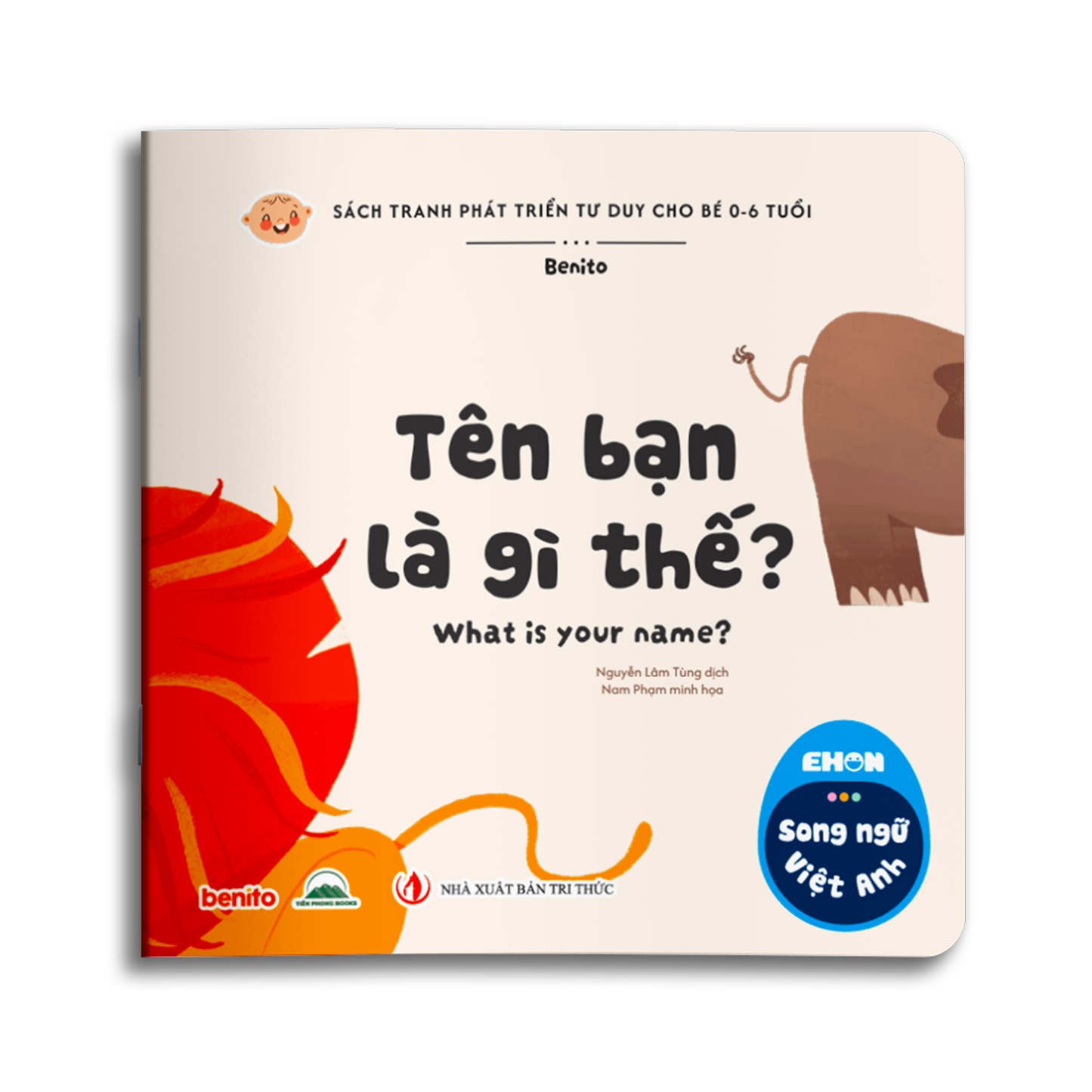 Sách - Combo 10 Quyển Ehon Phát Triển Tư Duy Cho Bé 0 - 6 Tuổi - Song Ngữ Việt Anh CHo Bé