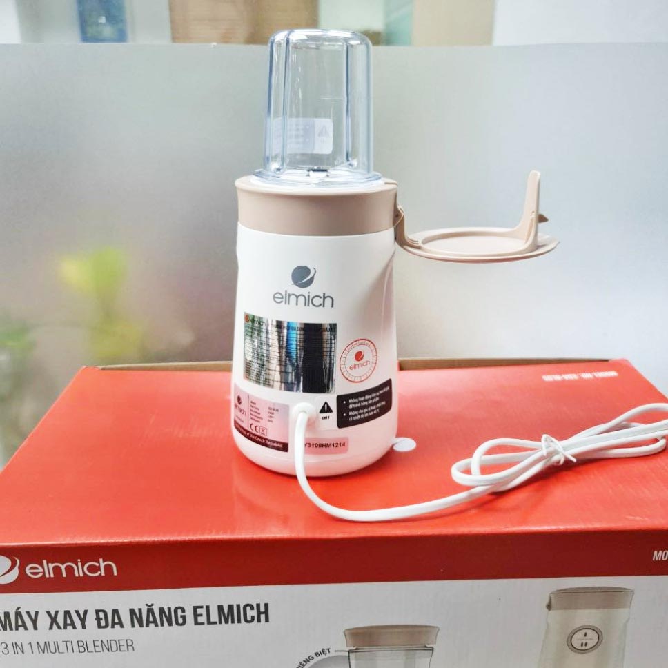 MÁY XAY ĐA NĂNG ELMICH EDA-BL05 (3 Cối Xay, Công Suất 300w) - Hàng Chính Hãng