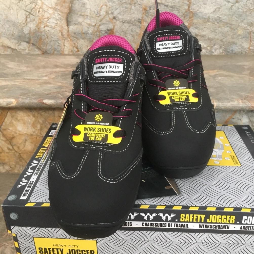 [Hàng Chính Hãng] Giày Bảo Hộ Nữ Safety Jogger Ceres Chất Da Thật, Chống Trơn Trượt, Chống Thấm Nước, Chóng Va Đập, Chống Đâm Xuyên