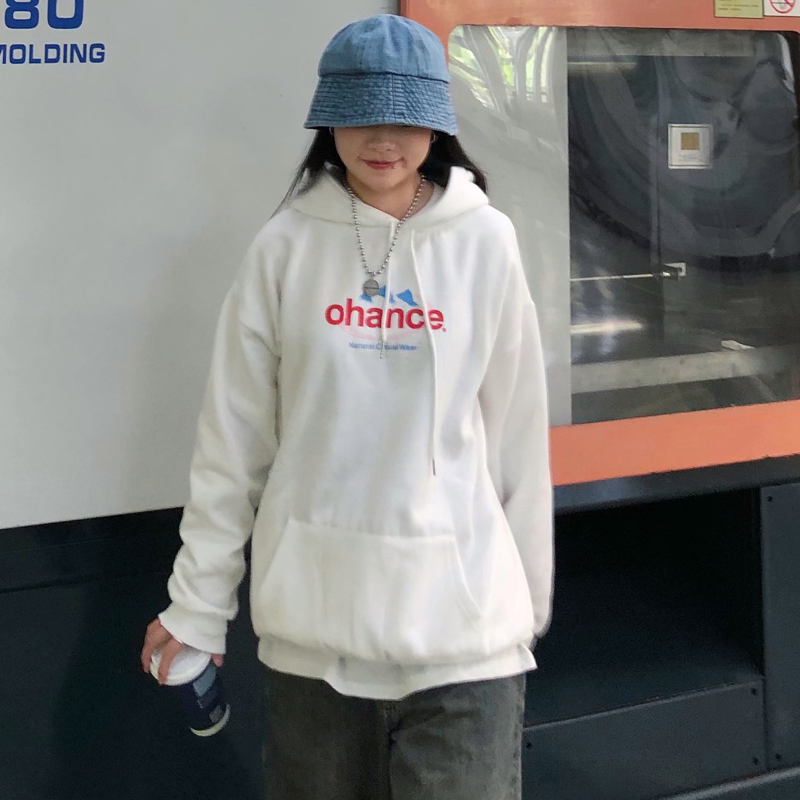 Áo hoodie nỉ bông form rộng phong cách Unisex HD502