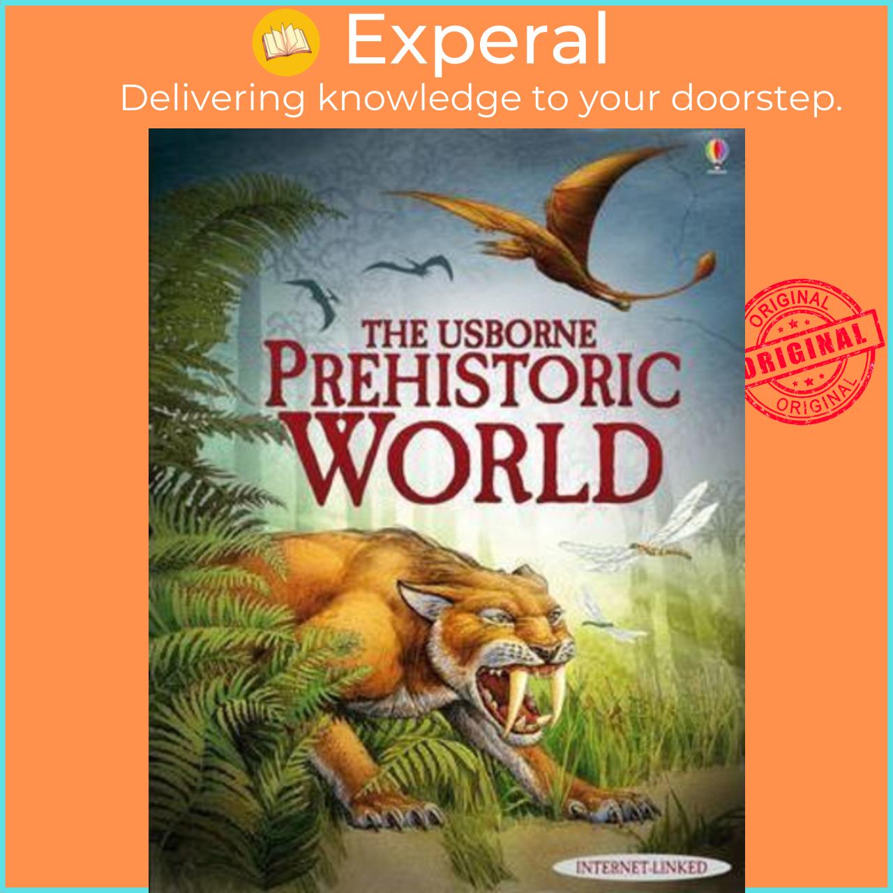 Sách - Prehistoric World (Usborne World History) by Jane Bingham (UK edition, paperback)