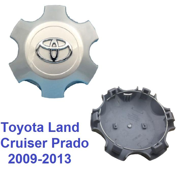 Logo chụp mâm, ốp lazang bánh xe ô tô Toyota Land Cruiser Prado TY-116 đời 2009-2013