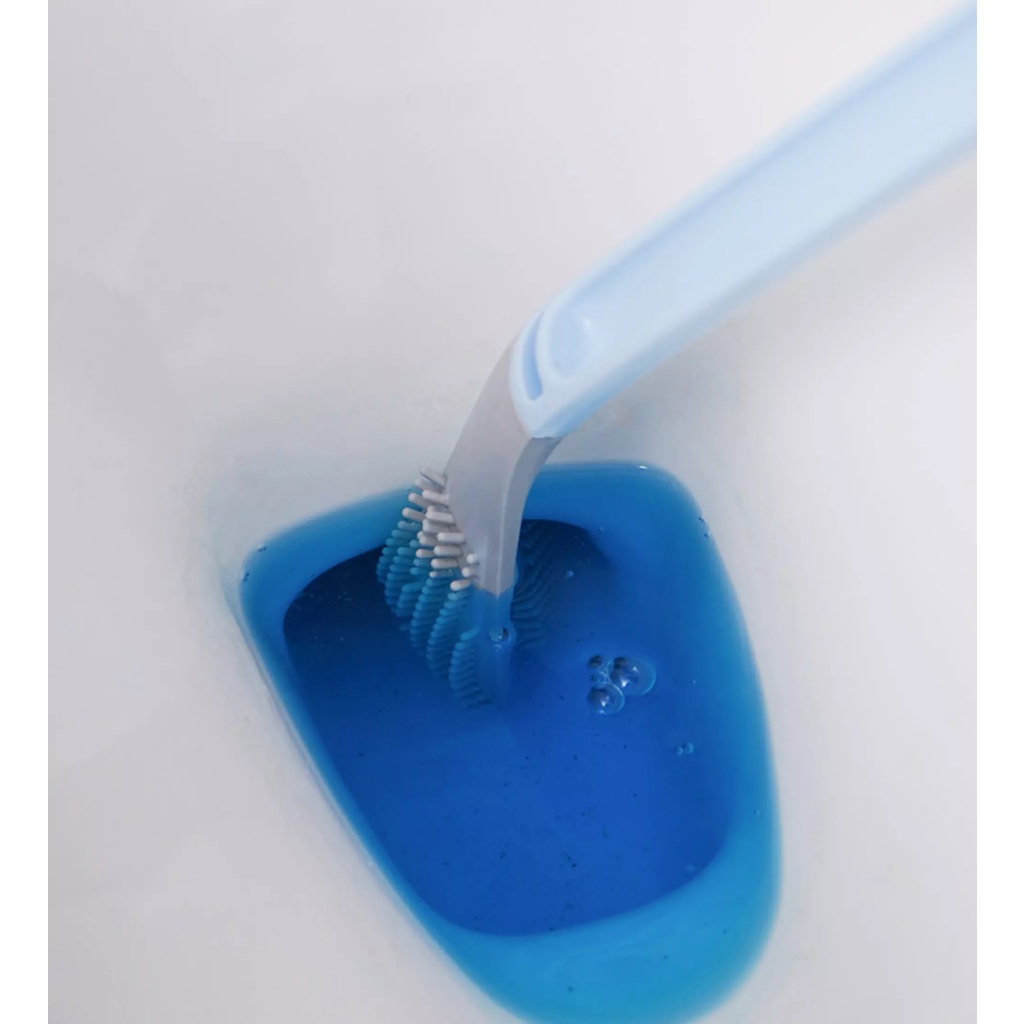 Chổi Cọ Toilet Thông Minh Silicon - Chổi Cọ Rửa Nhà Vệ Sinh