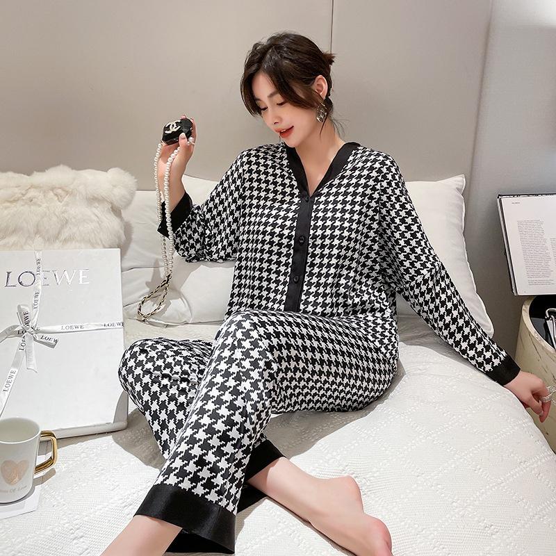 Bộ Đồ Mặc Nhà ️Đồ Ngủ Pyjama Lụa Cao Cấp Siêu Mát Mềm Mịn - ELSA