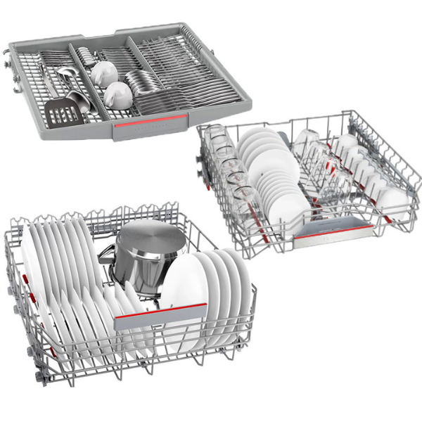 Máy Rửa Chén Bát Bosch HMH.SMU6ECS57E - Hàng chính hãng