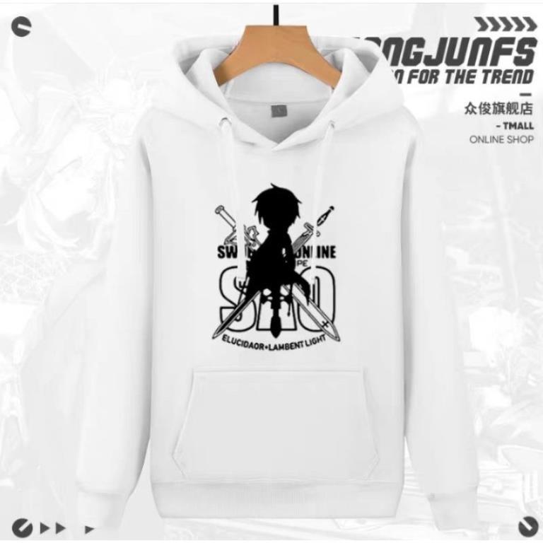 SALE- Áo Hoodie Nỉ Ấm Anime Sword Art Online Nam Nữ '- áo cực chất