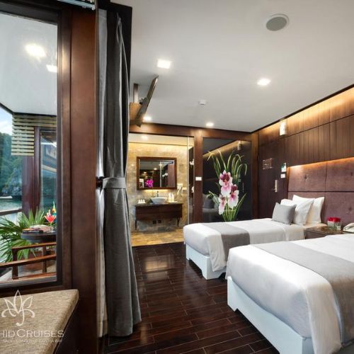 Voucher Du Thuyền 5 Sao Orchid Classic Ngủ Đêm Trên Vịnh Lan Hạ
