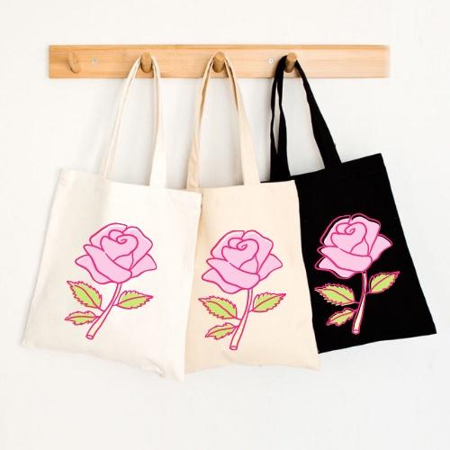 Túi vải Canvas Trương Gia bộ sưu tập Hoa của đất trời - kích thước 38x33x10cm