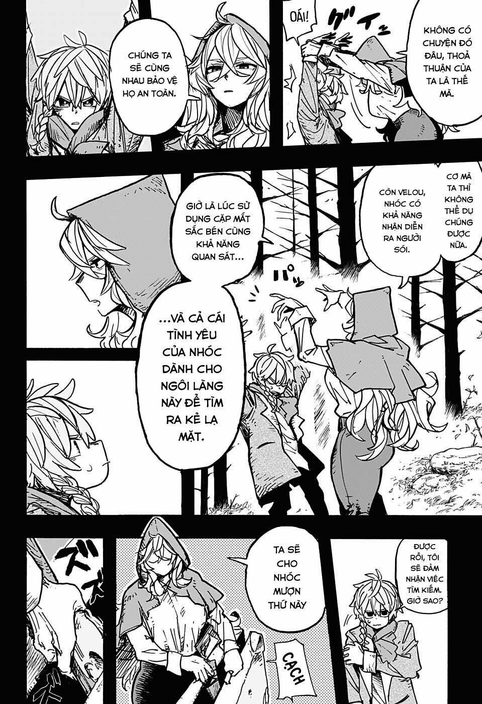 hội thợ săn: khăn đỏ chapter 3 5