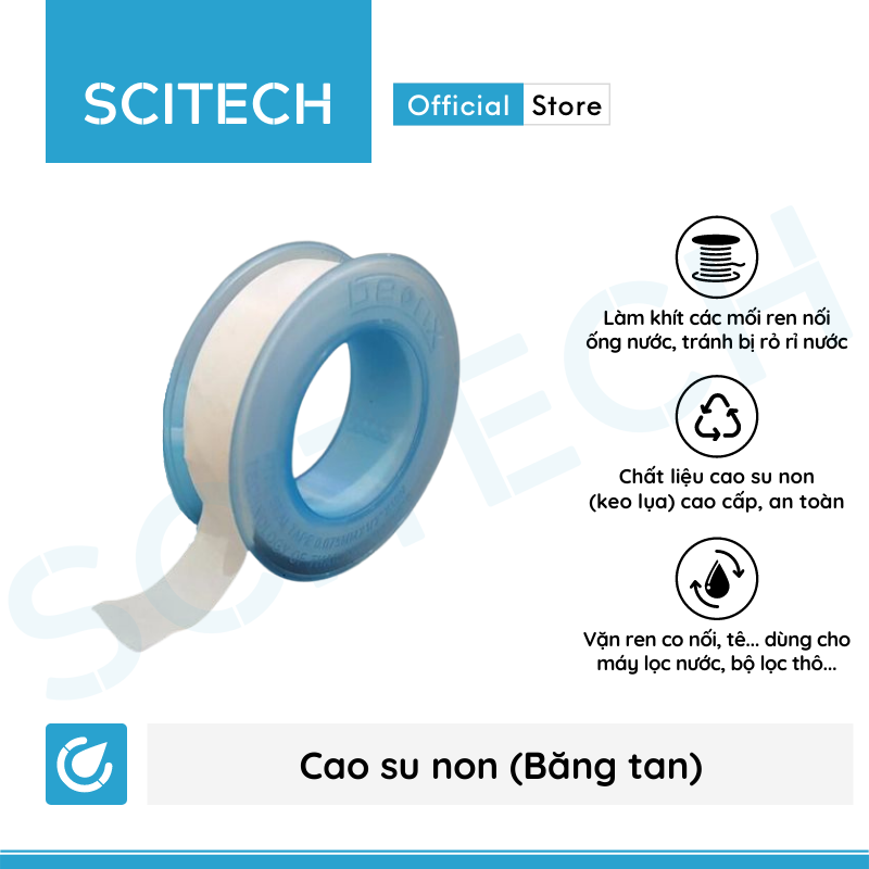 Bộ lọc nước sinh hoạt, bộ ba lọc thô 10 inch Tamachi by Scitech - Hàng chính hãng