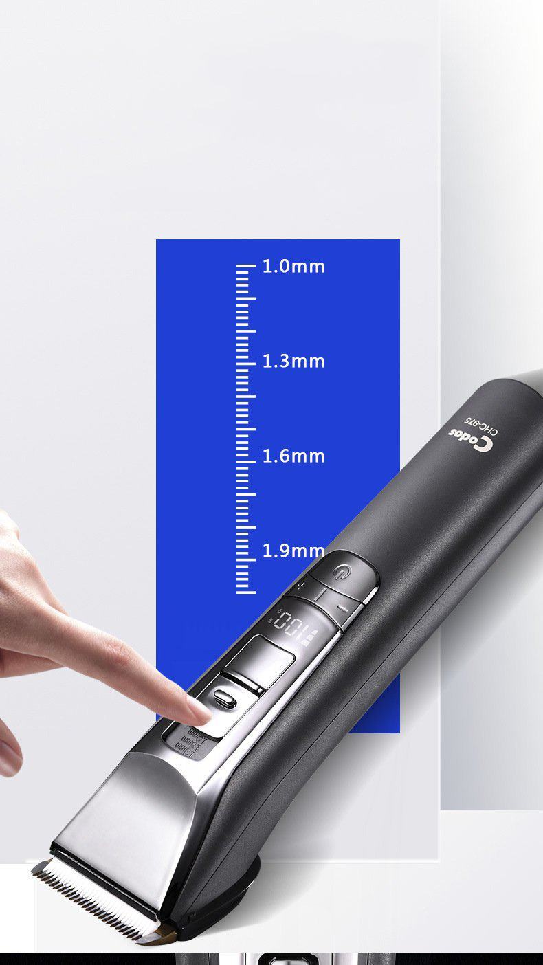 Tông đơ cắt tóc Codos 975 lưỡi sứ sắc bén chuyên nghiệp
