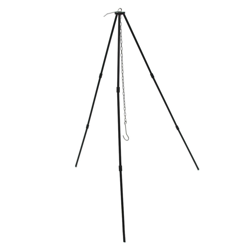 Camping Picnic Cooking Tripod Hanging Portable Campfire Pot Pan Grill Stand