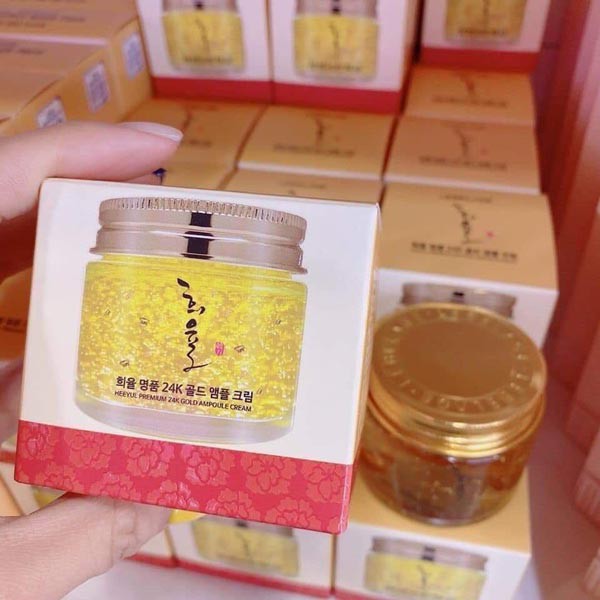 Kem dưỡng da Lebelage Heeyul Premium 24k Gold Ampoule Cream