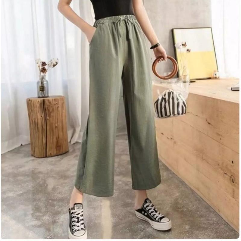 Quần Dài Đũi Không Nhăn - Ống Rộng Thời Trang Mới BT Fashion + Hình Thật