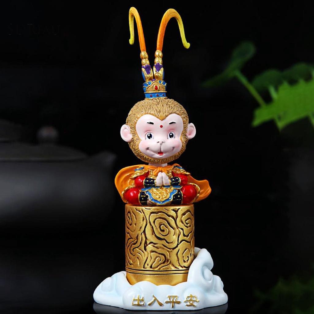 Mô Hình Chú Khỉ Mini Trang Trí Xe Hơi