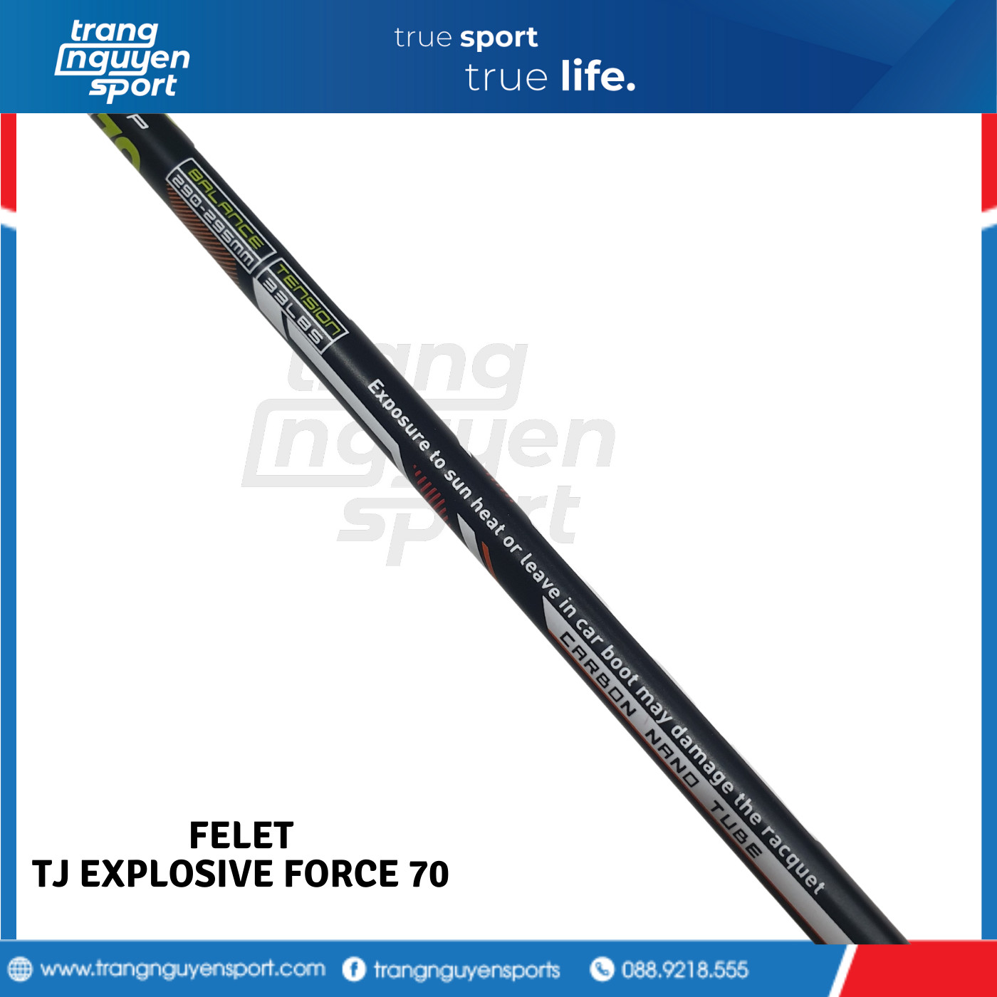 Vợt cầu lông Felet TJ Exprosive Force 70