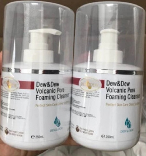 Combo Sữa Rửa Mặt & Serum Làm Giảm Mụn Dew&Dew