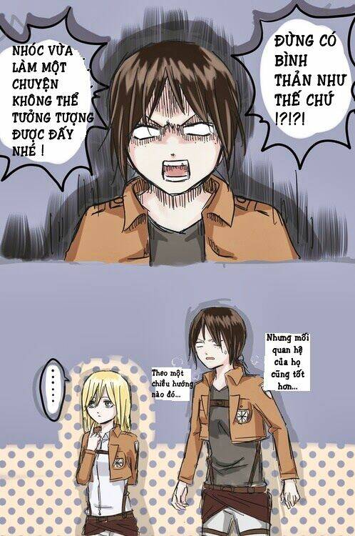 đại chiến titan - doujinshi về các cô gái chapter 49 6