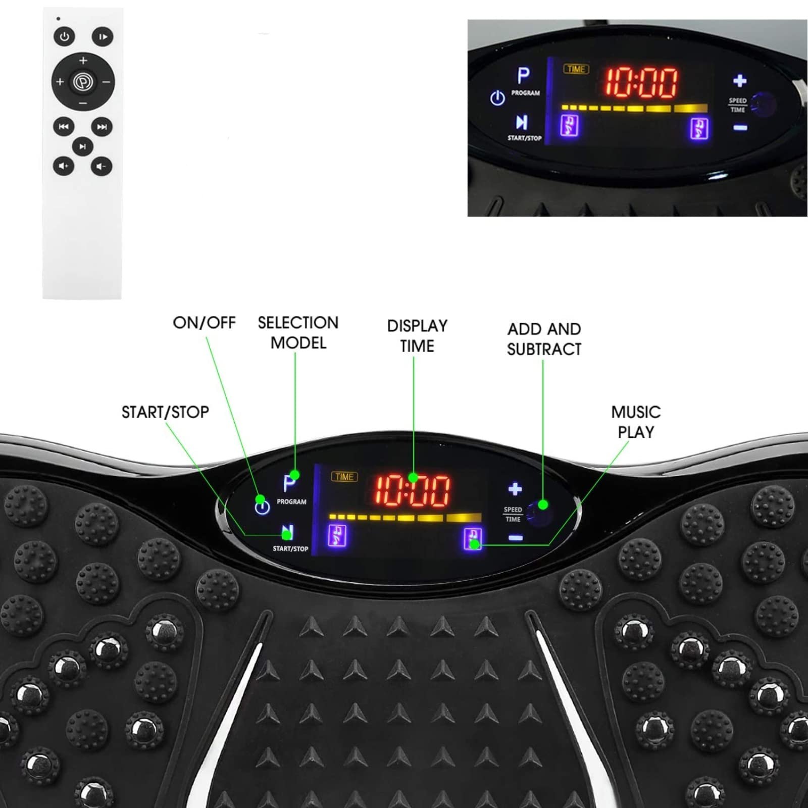 Máy Tập Thể Thao Rung Giảm Cân VEVOR SlimBody P5 Bluetooth cao cấp