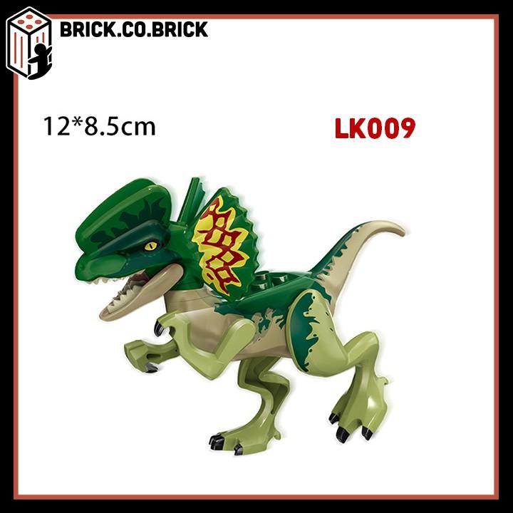 Đồ chơi Lắp ráp Xếp hình Khủng Long Dinosaurs Jurassic Park T-Rex Thằn lằn sấm Tyrannosau 77043 - LK-016