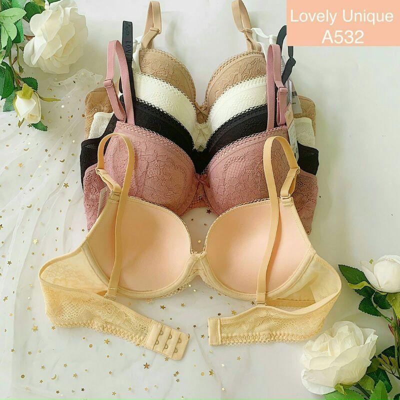 Áo lót Lovely ren mút vừa CỰC XINH, ôm khít, nâng đỡ ngực tốt