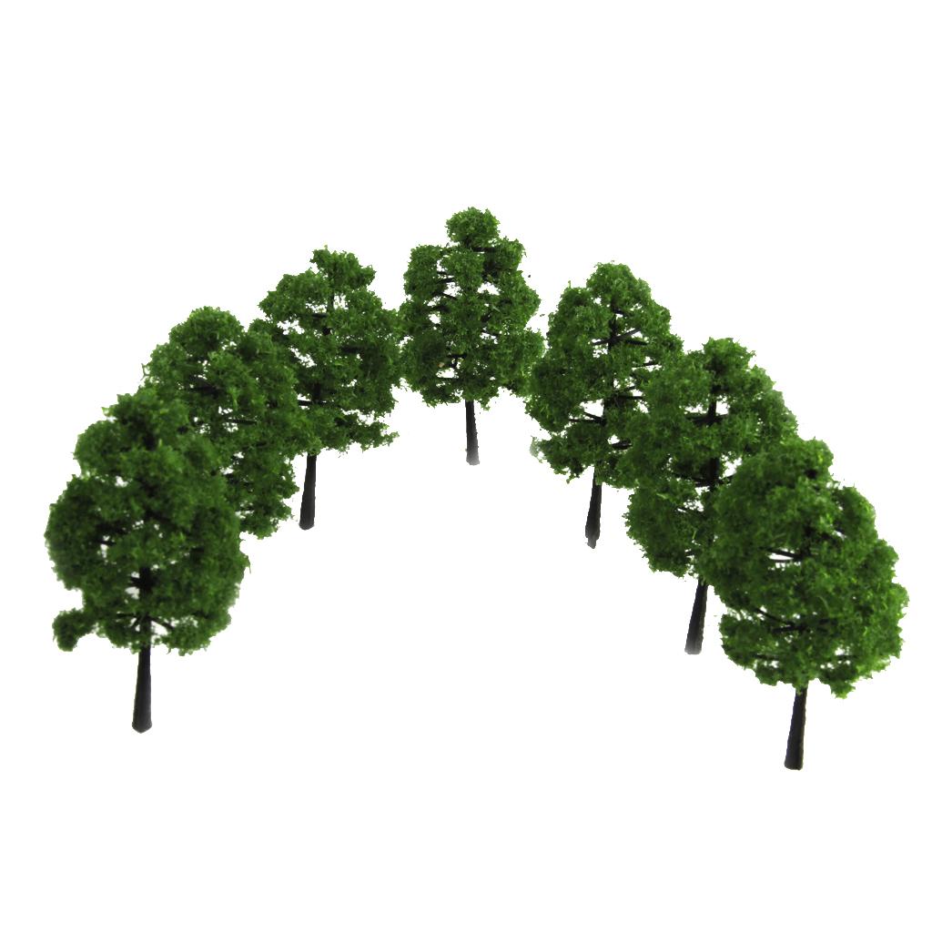 20x Model Trees Scenery 1:100 HO Scale Tree Landscape Layout