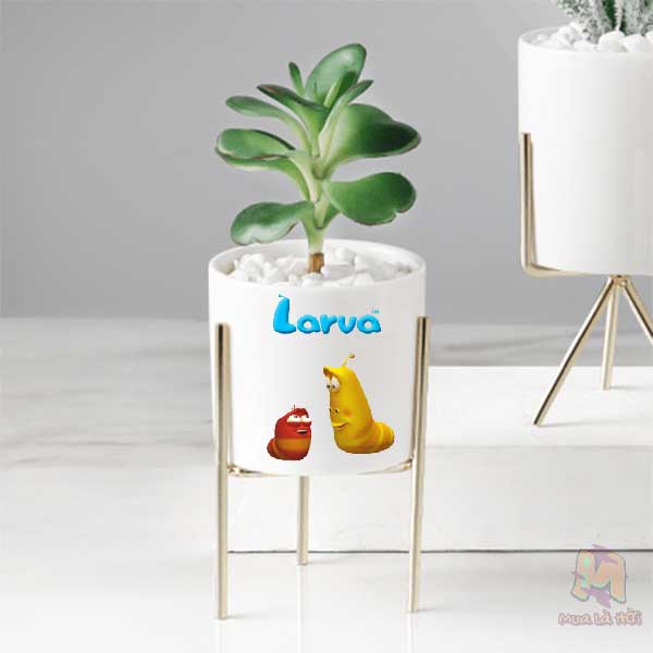 Miếng dán Stickers truyện Larva