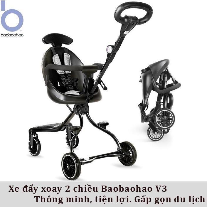 XE ĐẨY CAO CẤP V3 ĐIỀU CHỈNH ĐƯỢC 2 CHIỀU