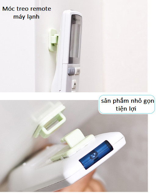 Bộ 4 nút dán treo remote máy lạnh đa năng, treo remote tivi tiện dụng cho không gian nhà bạn thật gọn gàng GD252-TreoRML