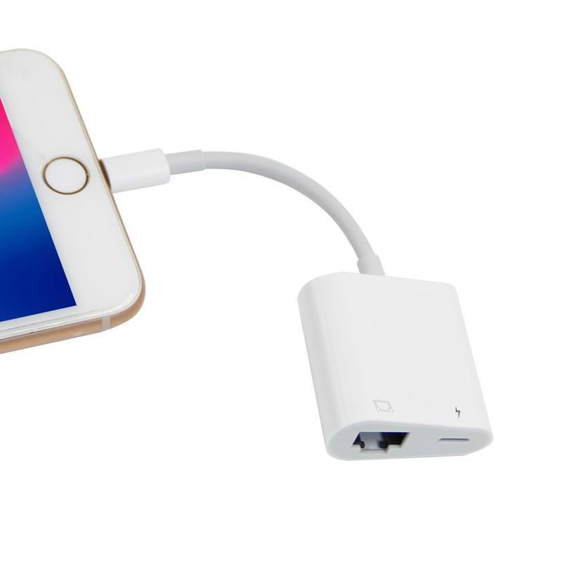 Bộ chuyển đổi sang Ethernet RJ45 cho IPtablet táo máy nghe nhạc táo mạng LAN sang Ethernet Dongle