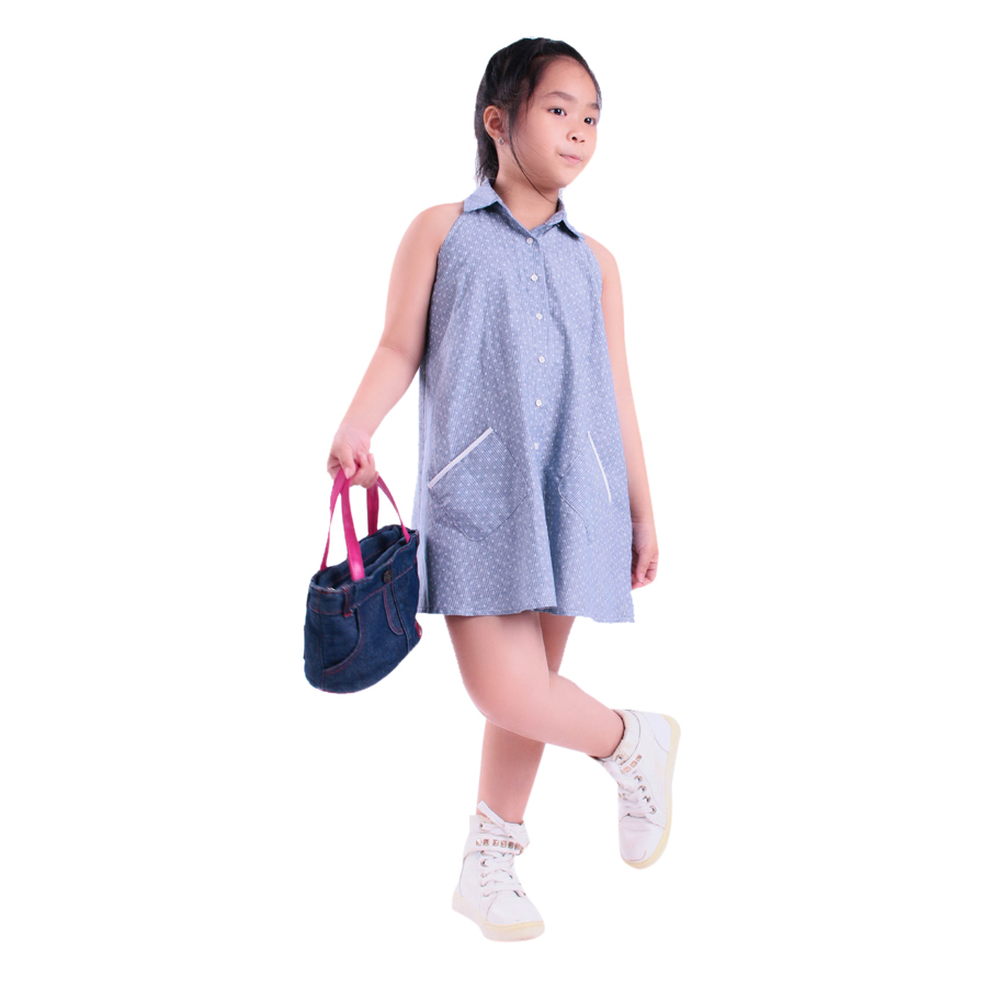 Đầm Suông Bé Gái Ugether UKID85 - Họa Tiết