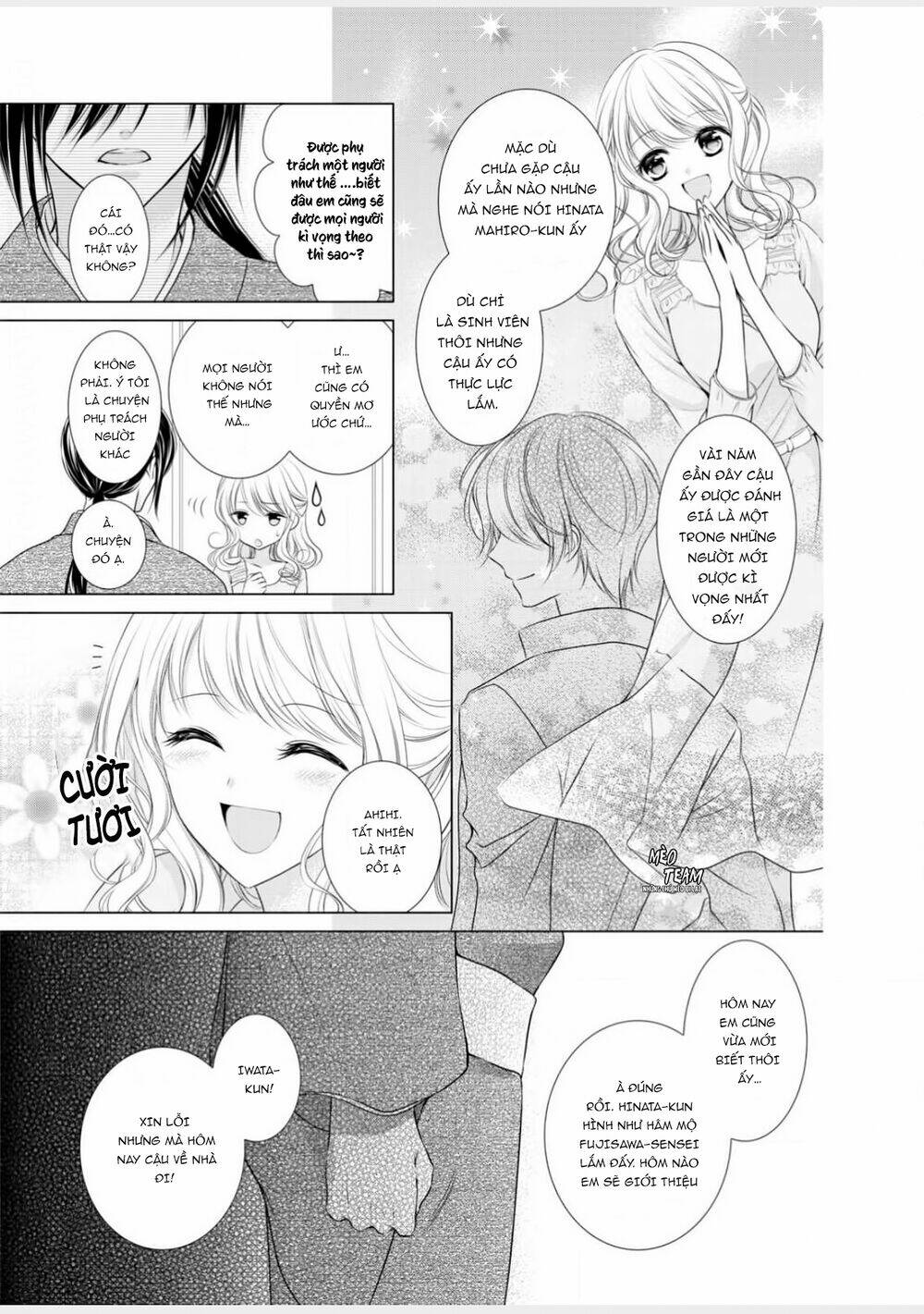 tiểu thuyết gia gợi cảm thì thầm bên tai cô gái nhỏ chapter 5 6