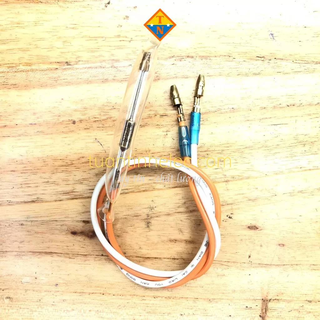 Cầu Chì Nhiệt Tủ Lạnh, Sò Nóng Tủ lạnh 76 độ, 10A/250Vac # phụ tùng tủ lạnh